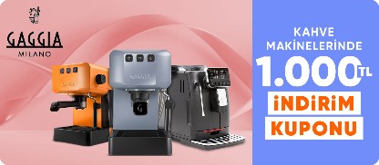 Gaggia Milano Kahve Makinelerinde 1000 TL Kupon Fırsatı 