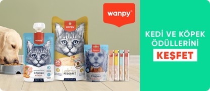 Wanpy Markalı Kedi ve Köpek Ödüllerini Keşfet!
