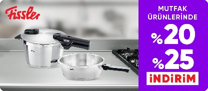 Fissler Ürünlerinde %20-25 İndirim