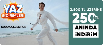 2.500 TL üzerine  250 TL anında indirim