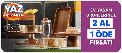 Linens Ürünlerinde  2 Al 1 Öde