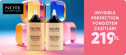 Invisible Perfection fondöten çeşitleri  219 TL