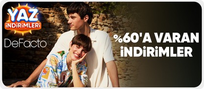 %60'a varan indirimler