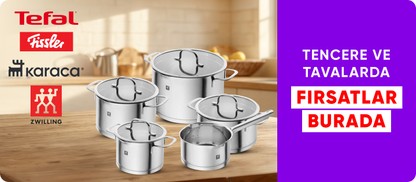 Tefal-Fissler--Karaca-Zwilling logo - Tencere ve Tavalarda %15e Varan İndirim