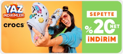 Crocs Sepette net %20 indirim