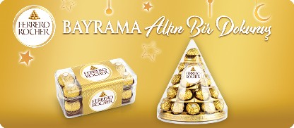 Bayrama   altın bir dokunuş