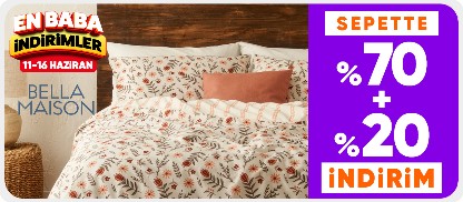 Bella Maison ürünlerinde sepette %25 net indirim