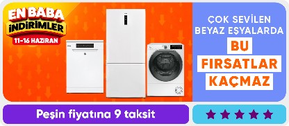 Çok sevilen beyaz eşyalarda  bu fırsatlar kaçmaz