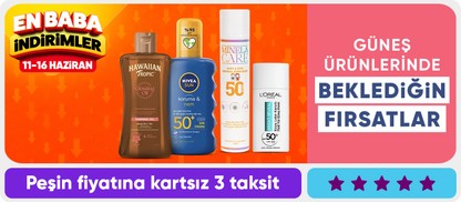 Güneş ürünlerinde beklediğin fırsatlar