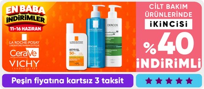 Cilt bakım ürünlerinde 2.’si %40 indirimli