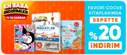Favori çocuk kitaplarında sepette %20 indirim