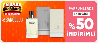 Parfümlerde  2.’si %50 indirimli