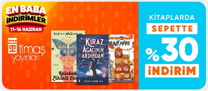 Kitaplarda sepette %30 indirim