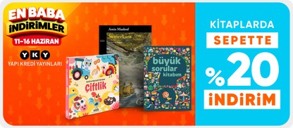 Kitaplarda sepette %20 indirim