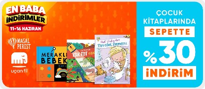 Çocuk kitaplarında sepette %30 indirim