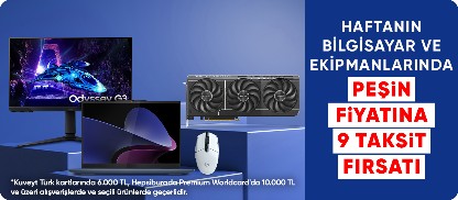 Haftanın bilgisayar ve ekipmanları  kaçmaz fırsatlar