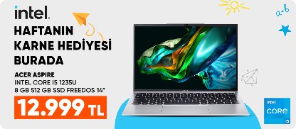 intel haftanın karne hediyesi burada