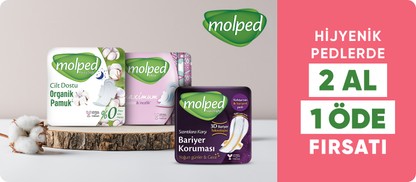 Molped Ürünlerinde 2 Al 1 Öde Fırsatı!