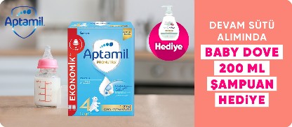 Aptamil Alımında Dove Baby 200 ML Şampuan Hediye!