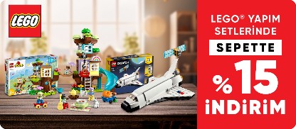 LEGO® Yapım Setlerinde Sepette %15 İndirim