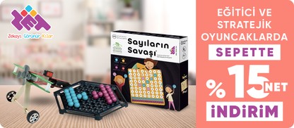 Zet Zeka Eğitici ve Stratejik Oyuncaklarında Sepette Net %15 İndirim!