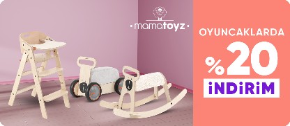 Mamatoyz Ahşap Oyuncaklarda %20 İndirim!