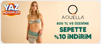 800 TL ve üzerine  sepette %10 indirim
