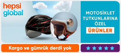 Motosiklet tutkunlarına özel  ürünler