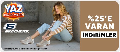 Skechers ürünlerinde %25'e varan indirim