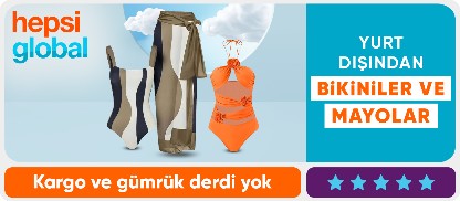 Yurt dışından  bikiniler ve mayolar