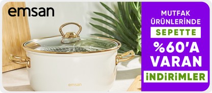 Emsan Ürünlerinde Sepette %60'a Varan İndirimler