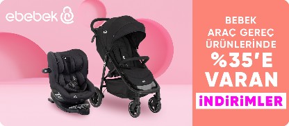 ebebek araç gereç ürünlerinde %35 e varan indirimler