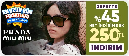 Prada&Miu Miu Gözlüklerde Sepette %45 Net indirim