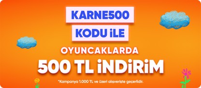KARNE500 Kodu ile 1000 TL'ye 500 TL İndirim