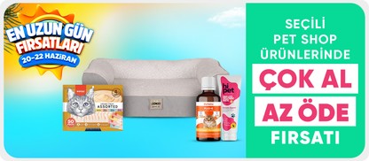 Seçili pet shop ürünlerinde çok al az öde fırsatı