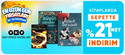 Kitaplarda  sepette %21 net indirim