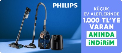 Philips Küçük Ev Aletlerinde 1000 TL'ye Varan Kupon Fırsatları  