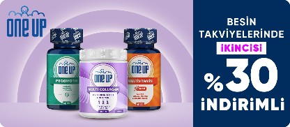 One Up Markalı Ürünlerde 2. Ürüne %30 İndirim