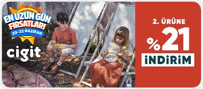 2. ürüne  %21 indirim