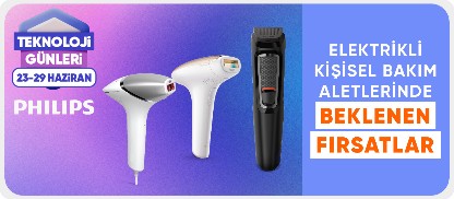 Philips Elektrikli Kişisel Bakım Aletlerinde Fırsatlar