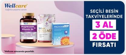Wellcare Satıcılı Seçili Ürünlerde 3 Al 2 Öde Fırsatı!