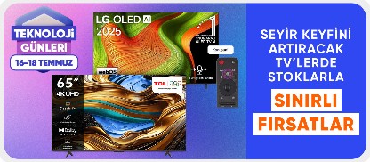 Seyir Keyfini Artıracak TV'lerde Stoklarla Sınırlı Fırsatlar