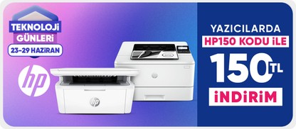 HP Yazıcılarda HP150 Kodu İle 150 TL İndirim Fırsatı