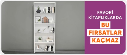 Okuma Köşelerine Stil Katacak Kitaplıklarda İndirimli Fiyatları Kaçırma !
