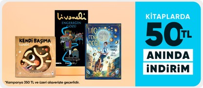 Kitaplarda  50 TL anında indirim*