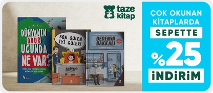 Taze Kitap Sepette %25 İndirim