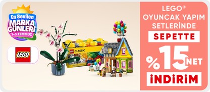 LEGO® Oyuncak Yapım Setlerinde Sepette Net %15 İndirim