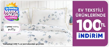 Yataş Ürünlerinde 1000 TL'ye 100 TL İndirim