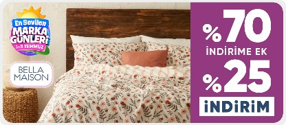Bella Maison Ürünlerinde %70 İndirime ek %25 İndirim