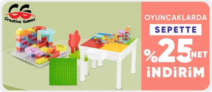 Creative Games Marka Oyuncaklarda Sepette Net %25 İndirim